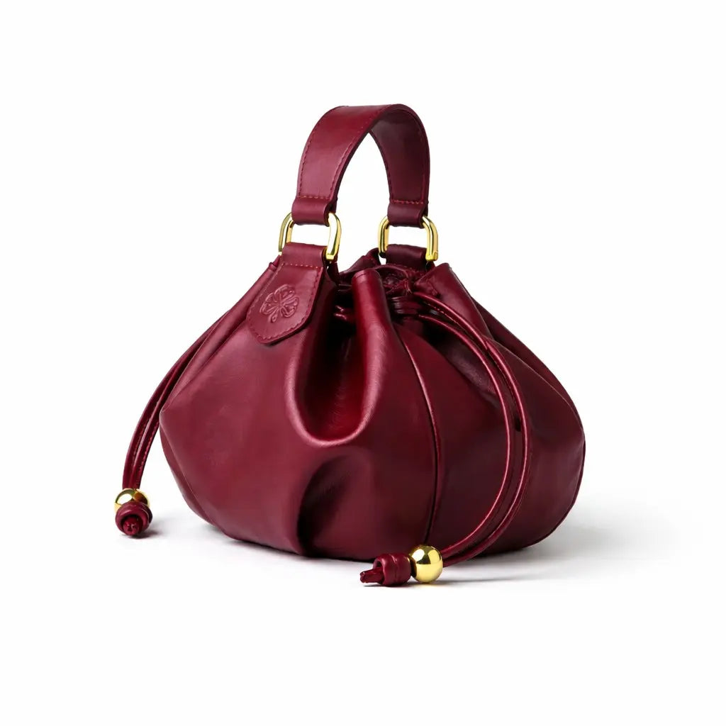 Lunaire Smooth Leather Crossbody Bag
