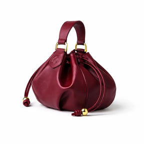 Lunaire Smooth Leather Crossbody Bag