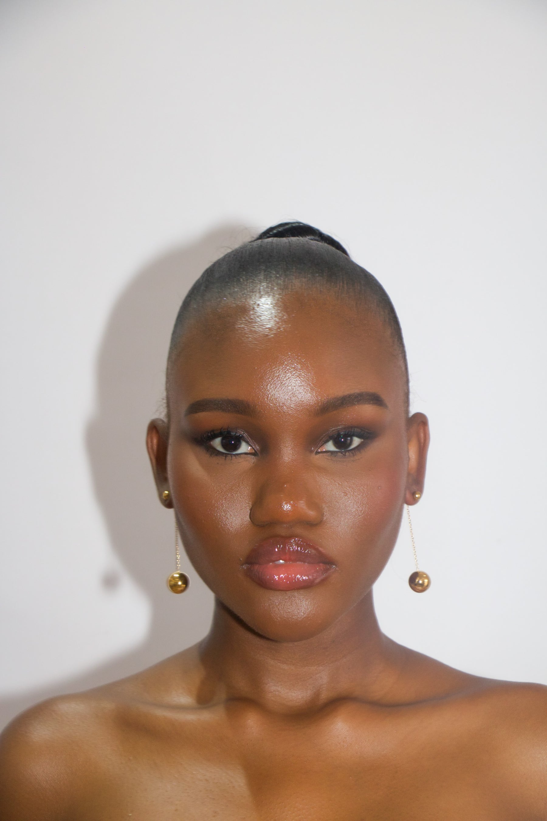 Teniola Ball Drop Earrings
