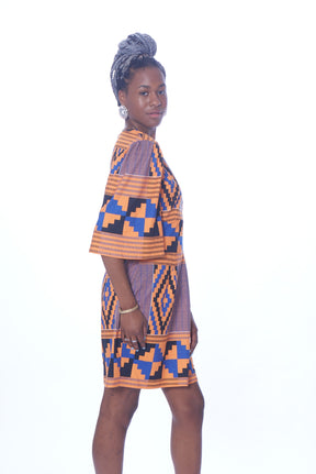 Kente Short Dress