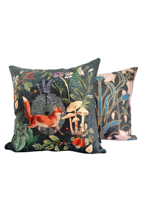 Velvet Pillow The Forest Fox