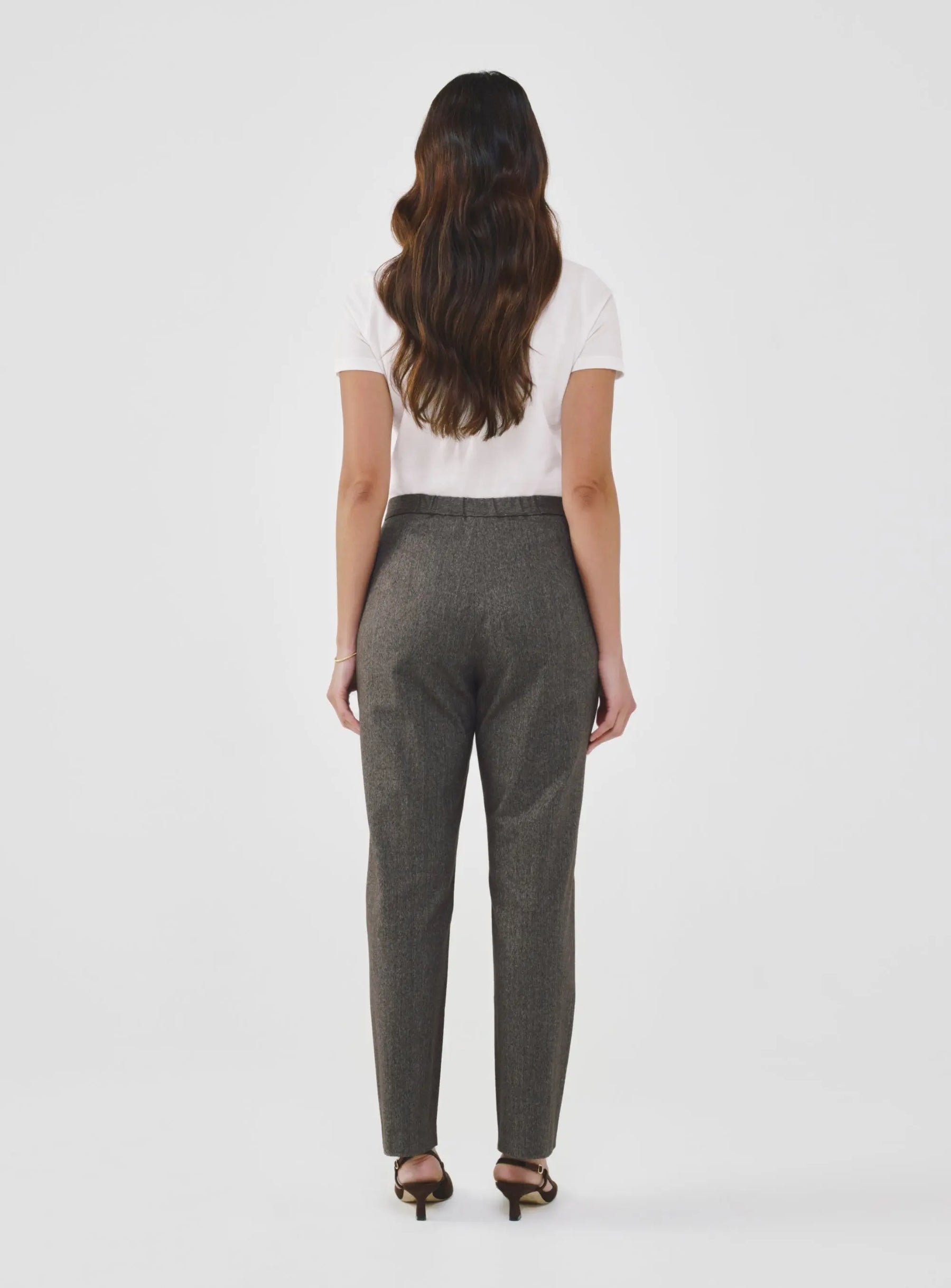 Cotton Cropped Pants