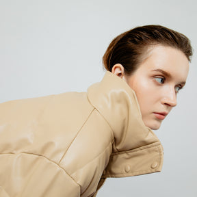 LYRA QUILTED LEATHER JACKET