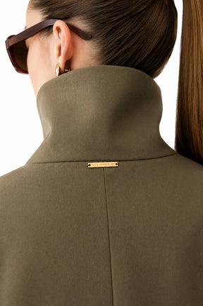 Structured Belted Peplum Jacket