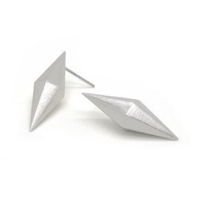 CÓNICA Edge Silver Earrings