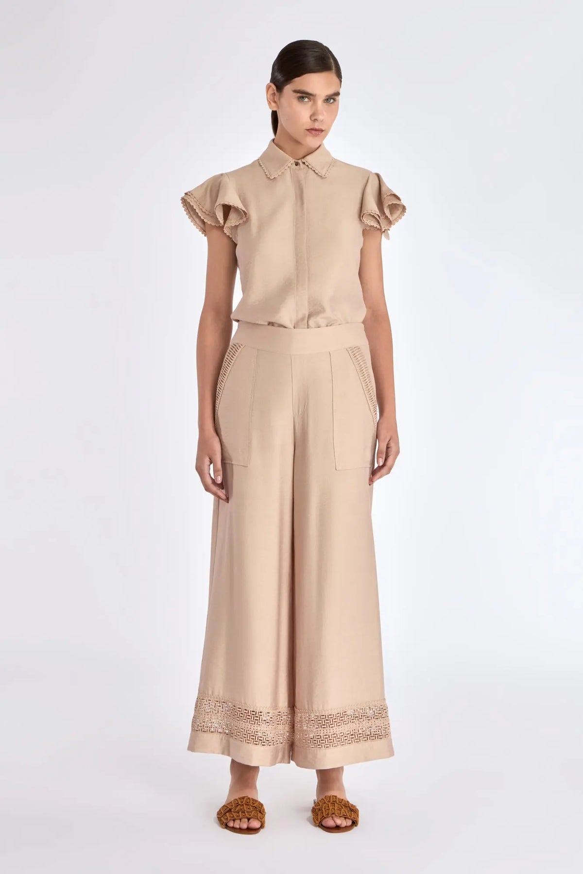 Clark Ease Pant | Nude