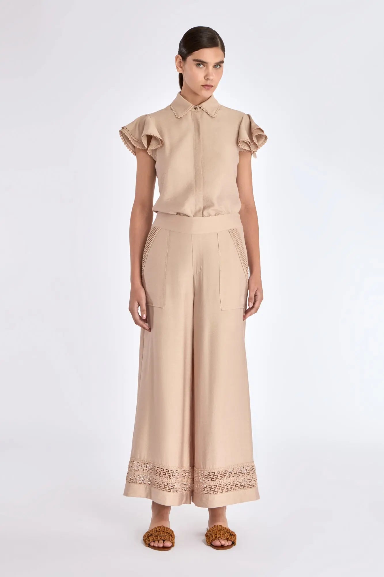 Clark Ease Pant | Nude
