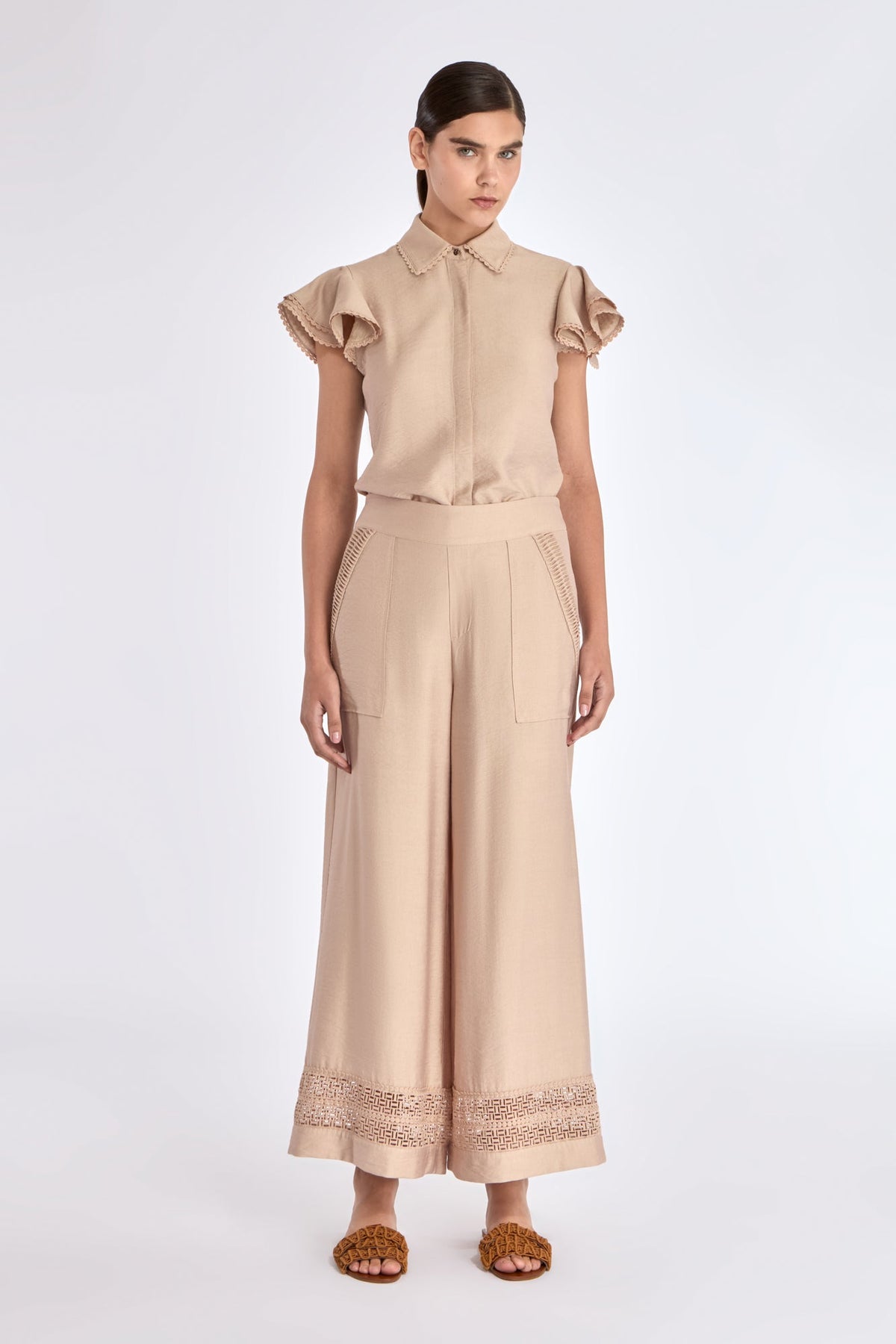 Clark Ease Pant | Nude