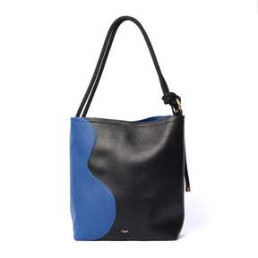 Ripple Tote - Black / Cobalt