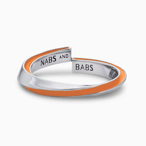 Lilo Color Top Ring - Silver