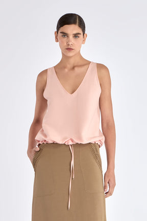 Ryan Drawstring Waist Top