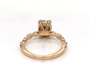 Oval Diamond Ring
