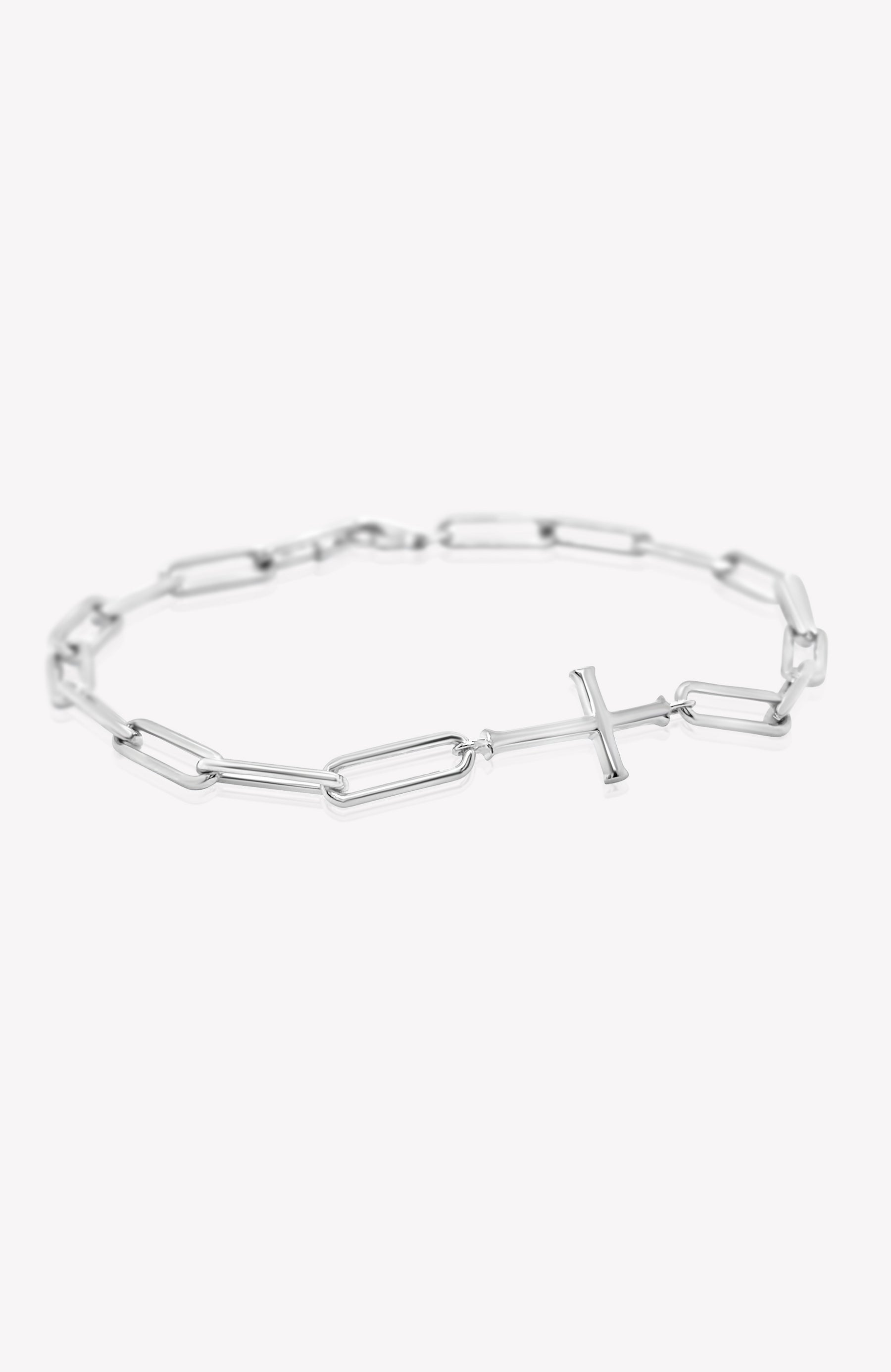 Chain Breaker Cross Bracelet