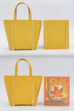 Hand-embroidered Maxi Tote Autumn