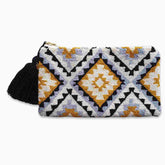 Turka Wayuu Clutch (Grey)