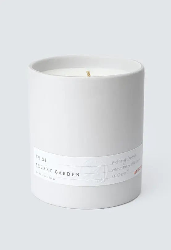 No. 51 Secret Garden Scented Candle