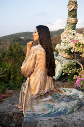 Kwan Yin - Luxury Silk Robe