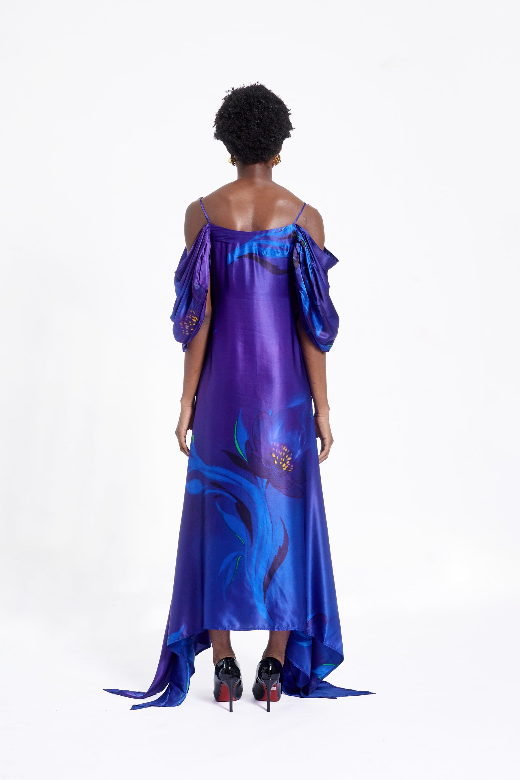 NAI DRESS- BLUE ALORA