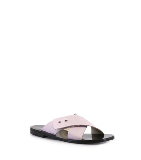 Chic Violet Crossover Flats Blondie