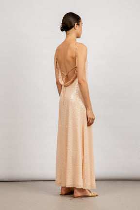 Fatima Dress | Nude