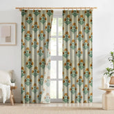 Classic Design Thick Linen Pleated Curtain - Badshah