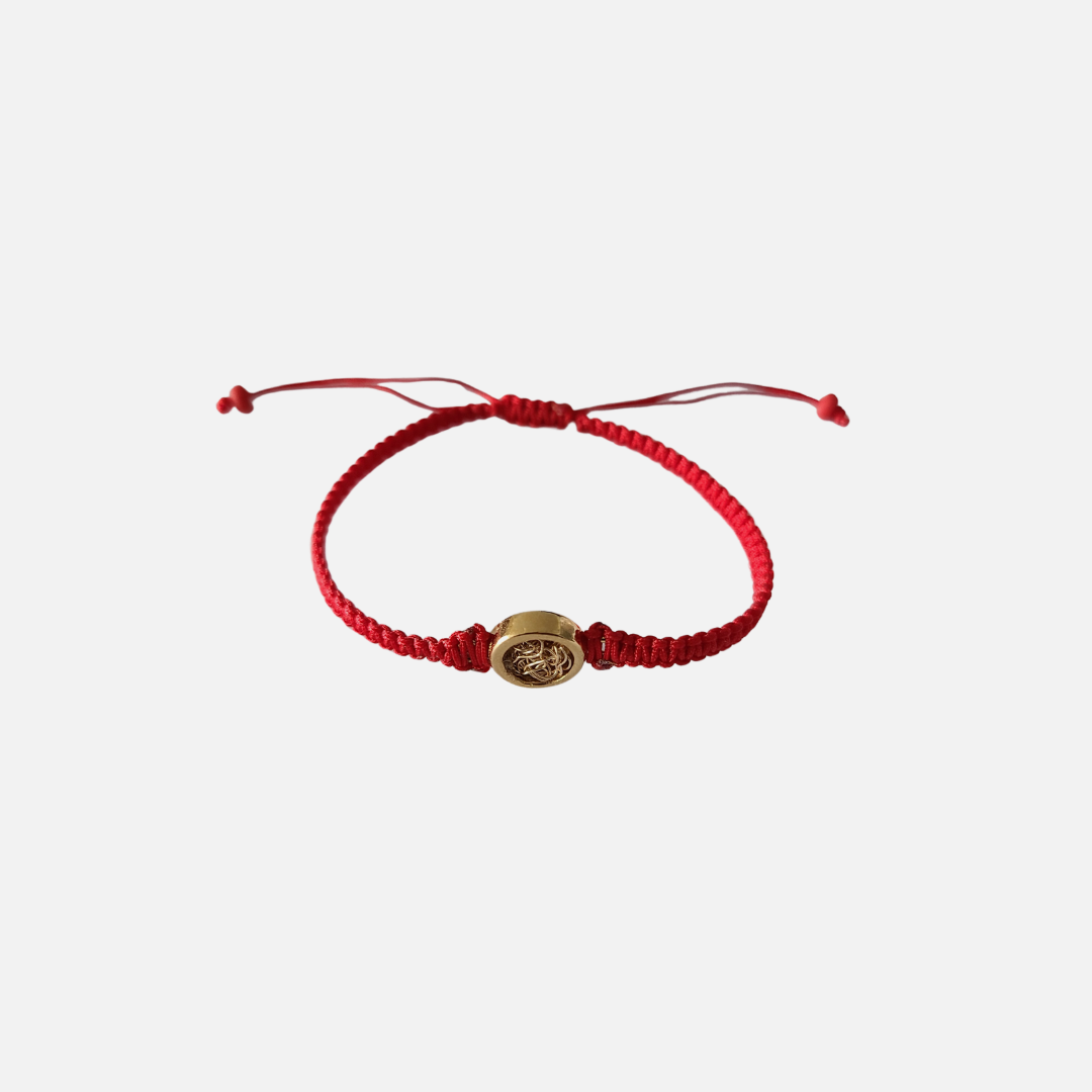 Soul Protection Bracelet with Gold Charm