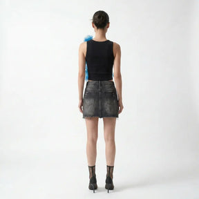 Floral Applique Tank Top