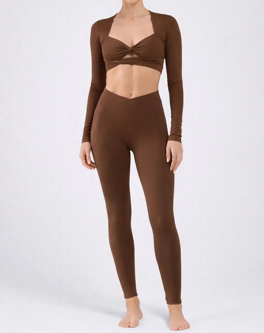 TOP TWIST LONG SLEEVE FIT