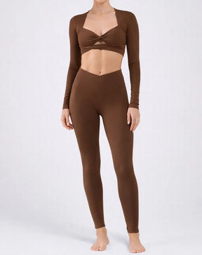 TOP TWIST LONG SLEEVE FIT
