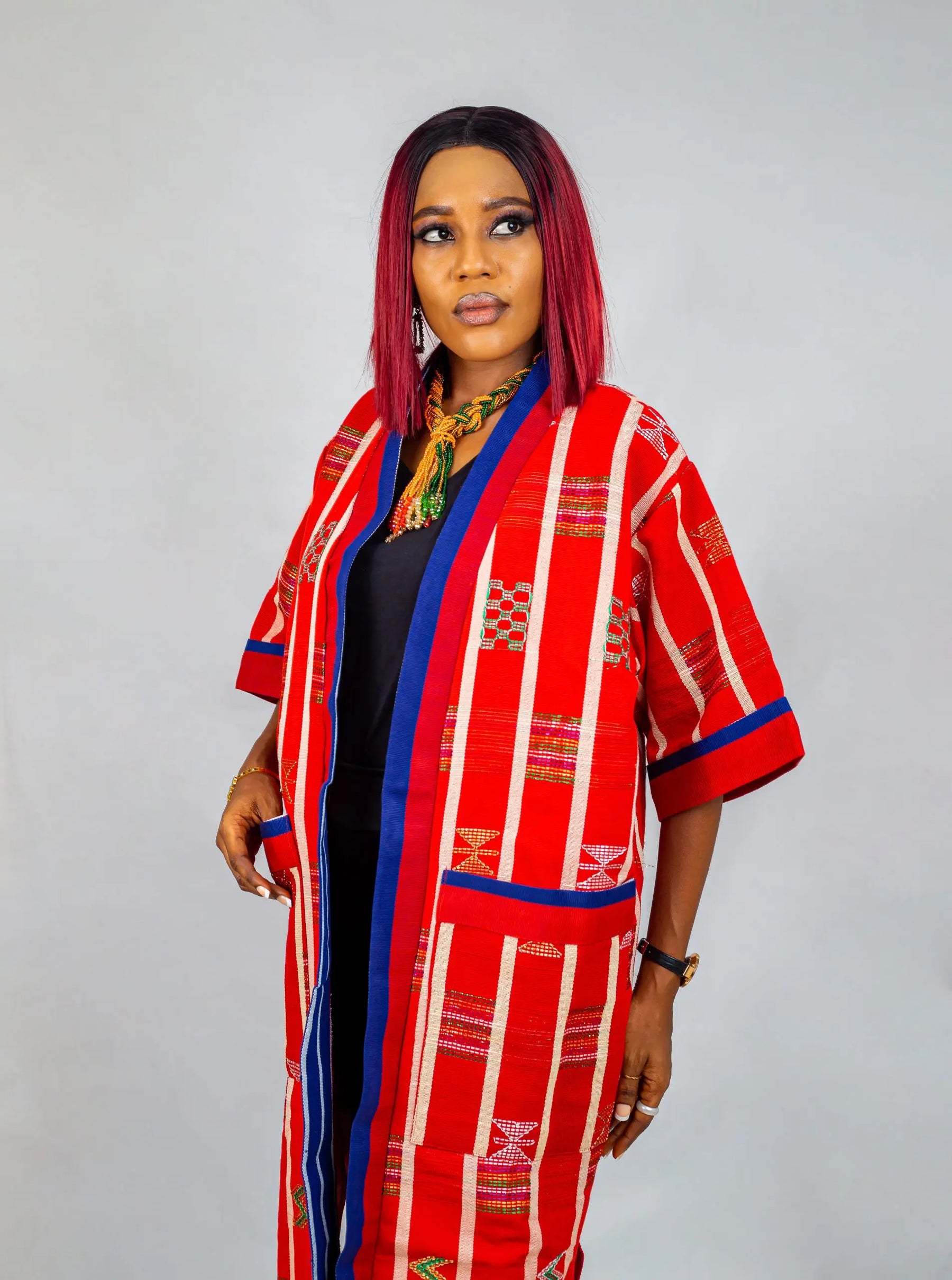 Ahuoiza hand woven Kimono