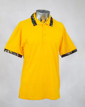Men’s Batik Lined Cotton Polo Shirt (P01)