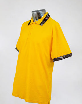 Men’s Batik Lined Cotton Polo Shirt (P01)