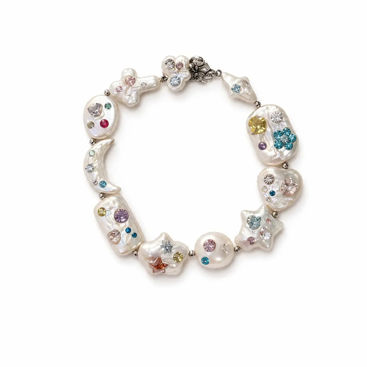 Celestial Garden Pearl Bracelet