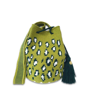 Leopard Verde Wayuu Bag