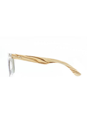 Crystal Blue rectangle Sunglasses - INTI