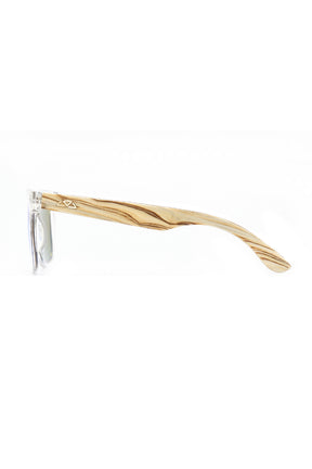 Crystal Blue rectangle Sunglasses - INTI