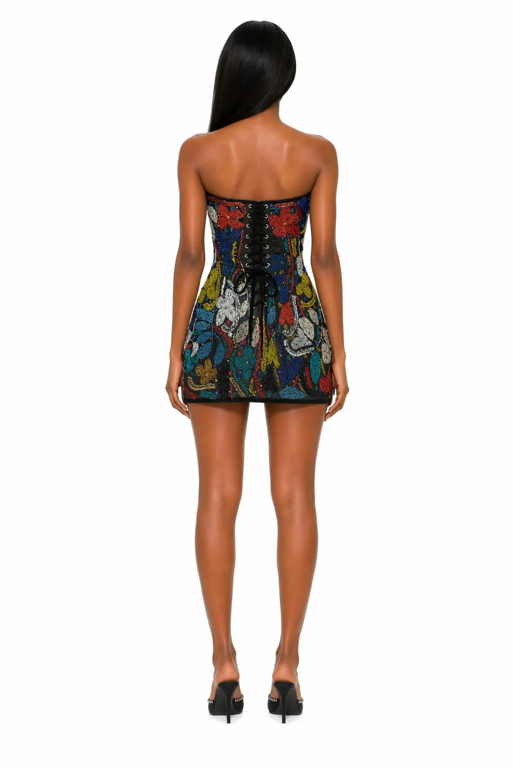 Embroidered Corset Mini Amber Dancing Collection