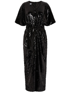 Wide Leg Sequin Palazzo Jumpsuit