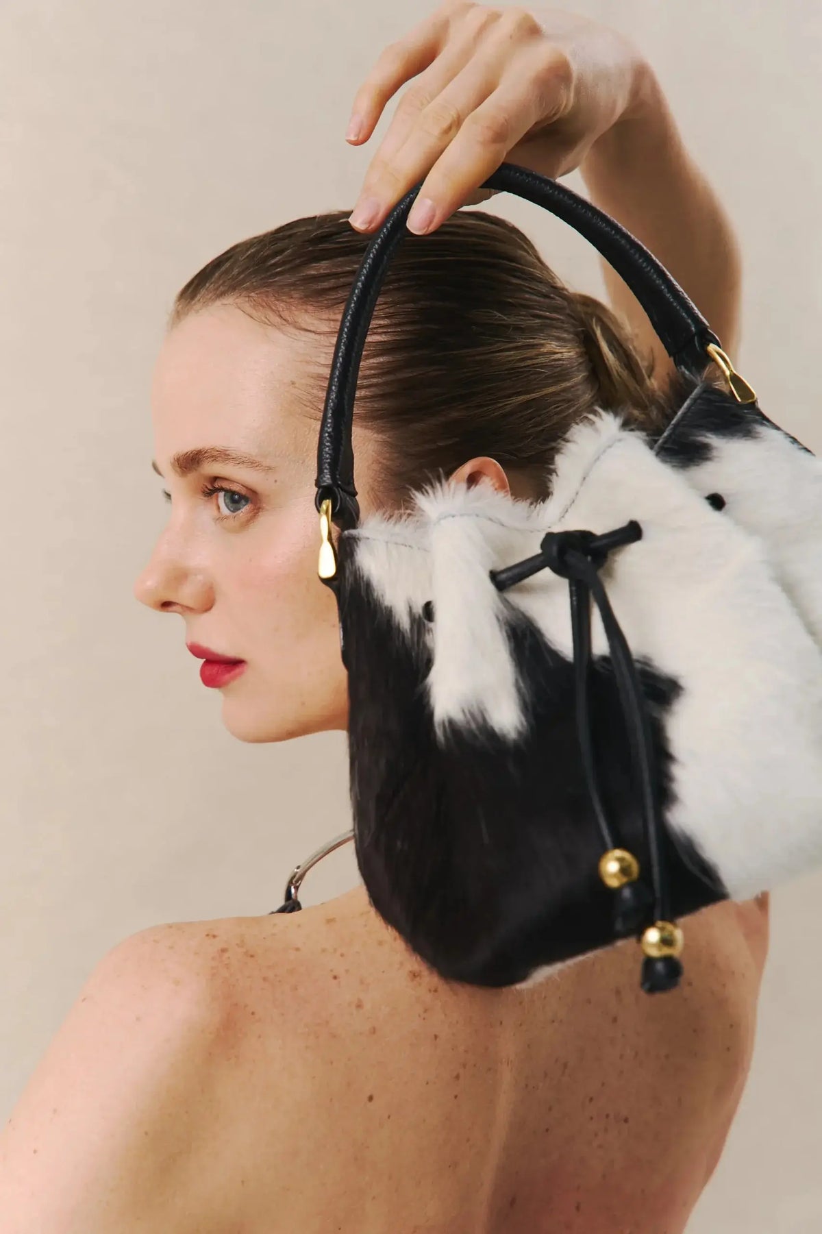 Dualis Luxury Hair-On Cowhide Crossbody