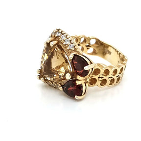 Gold Trillion Collection Ring