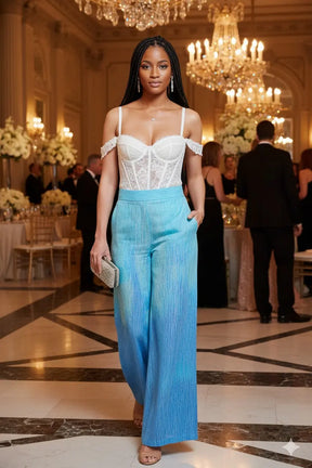 Ombre Wide Leg Pants