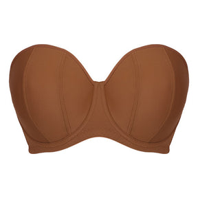 Curvy Kate Luxe Strapless Bra Caramel