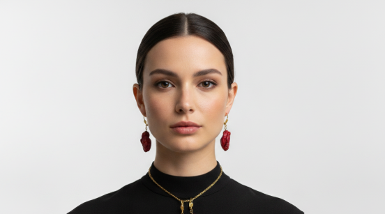 Mayus Ceramic Clip-on Earrings