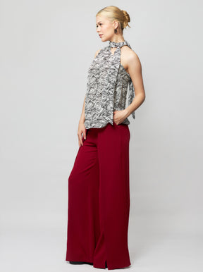 Ade One-Shoulder Silk Top