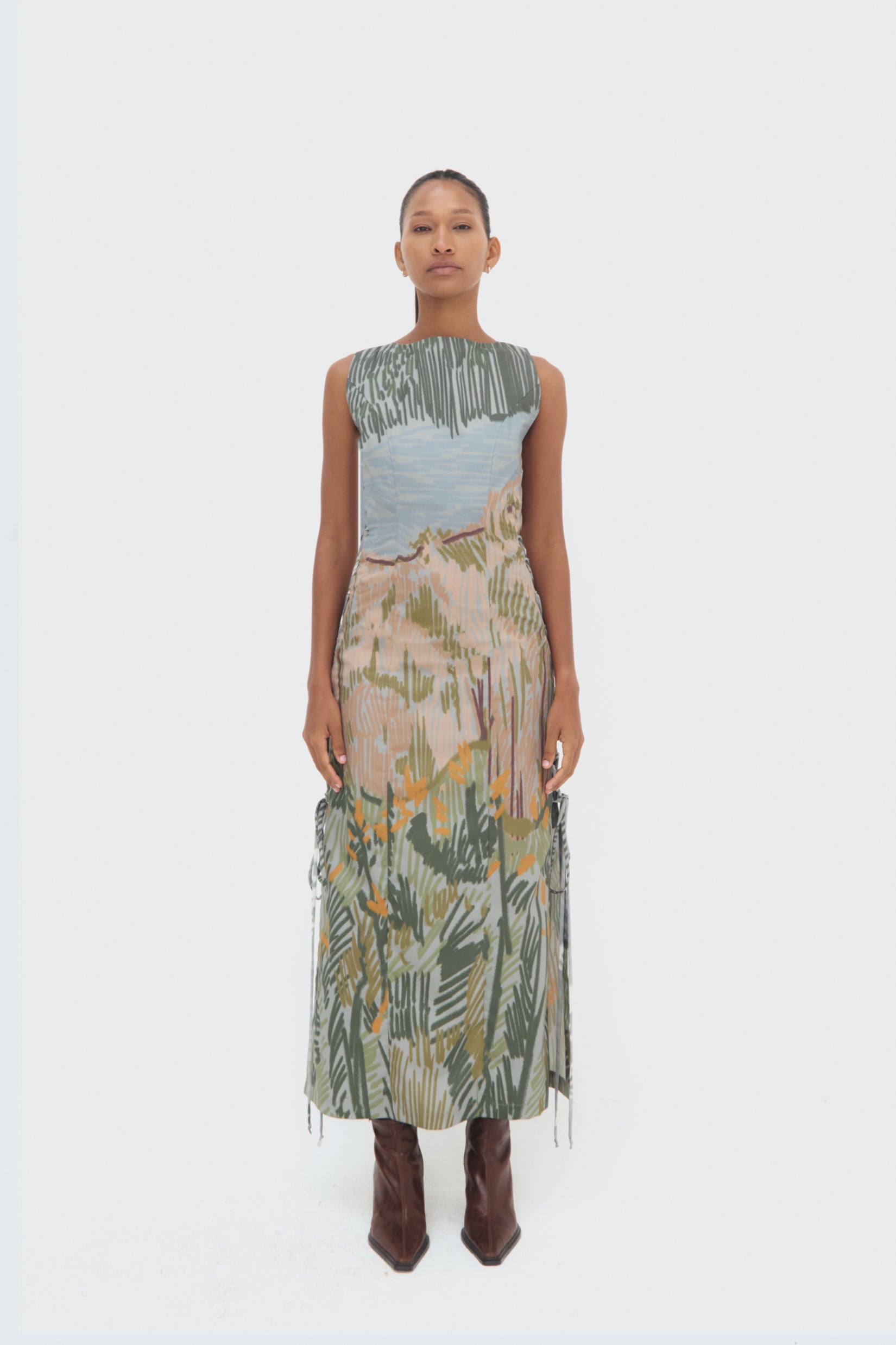 Bruma Lace Side Dress