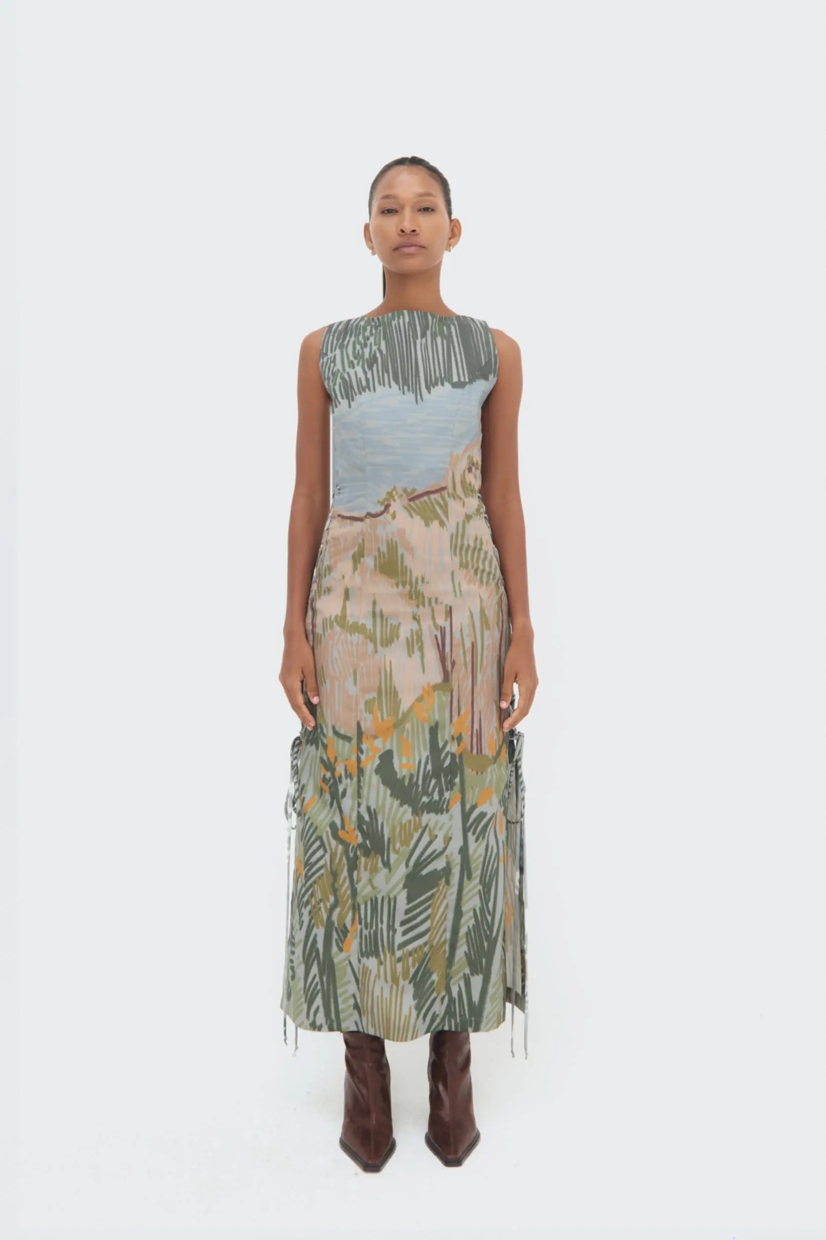 Bruma Lace Side Dress
