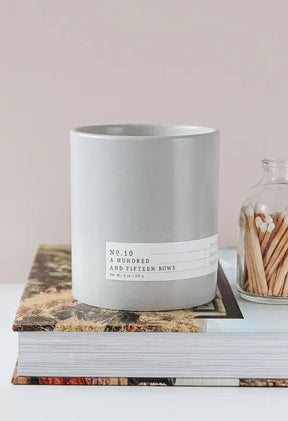 No. 10 A Hundred And Fifteen Rows Scented Candle