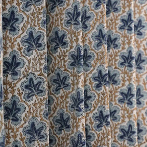 Elegant Hand Block Print Curtains: Pushp Samhita