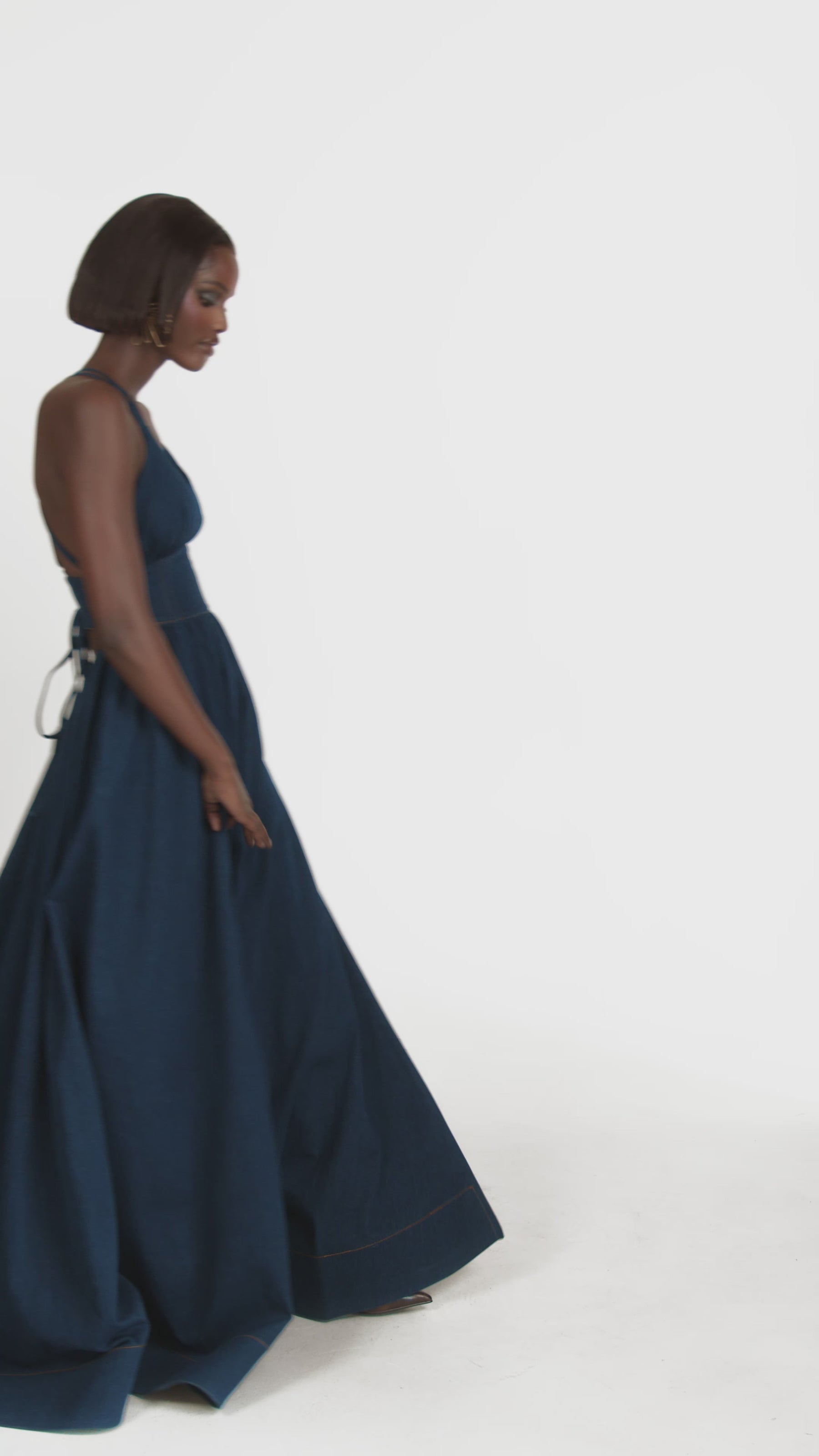 Denim ADELE Maxi Dress