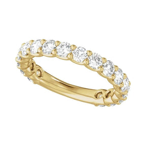 1 3/4 CT Lab-Grown Diamond Band in 14K Gold